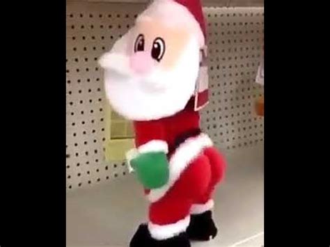 santa shaking his booty|Santa Twerking .